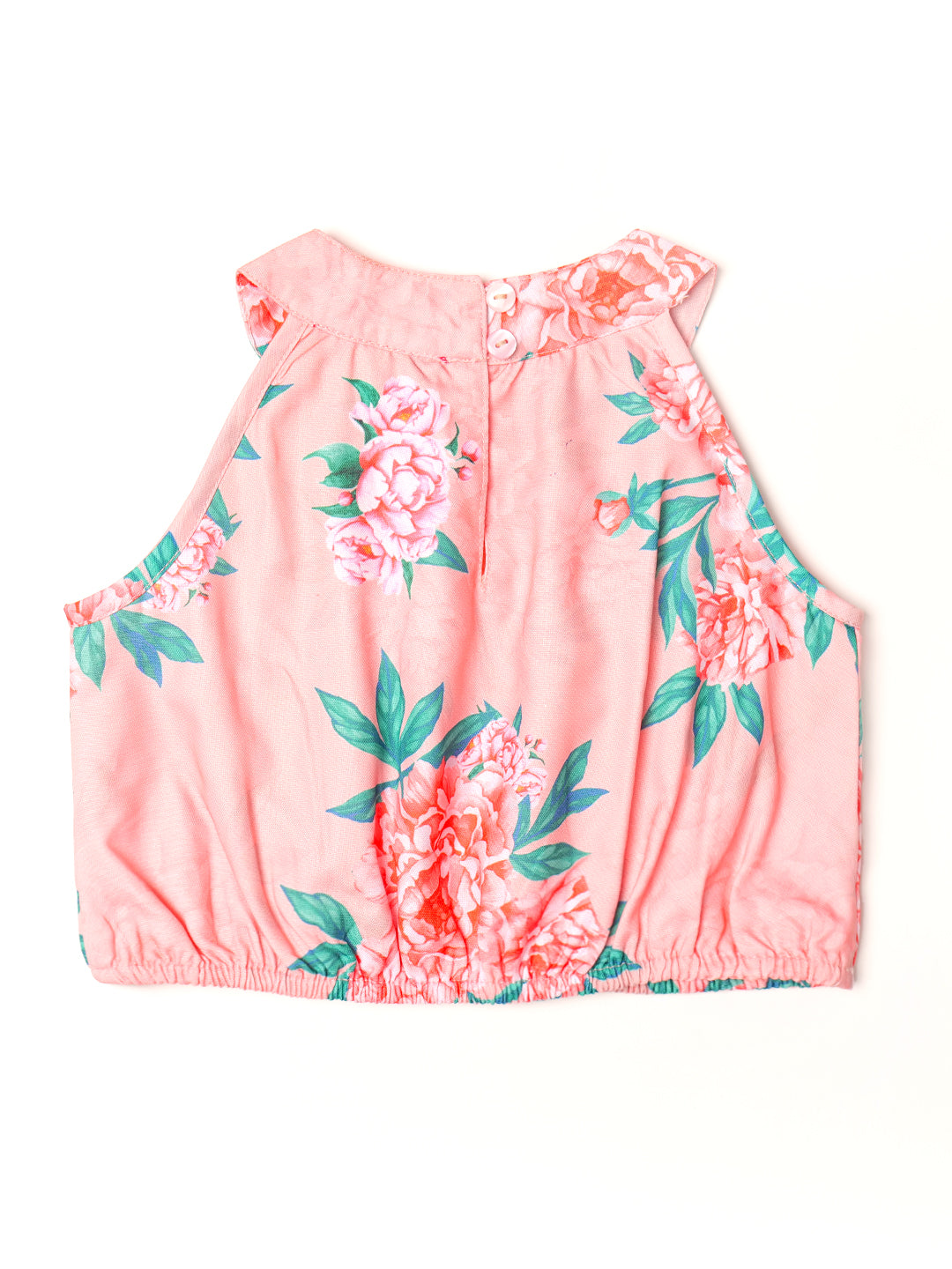 2-Piece Peach Rayon Co-Ord Set (S25002202)