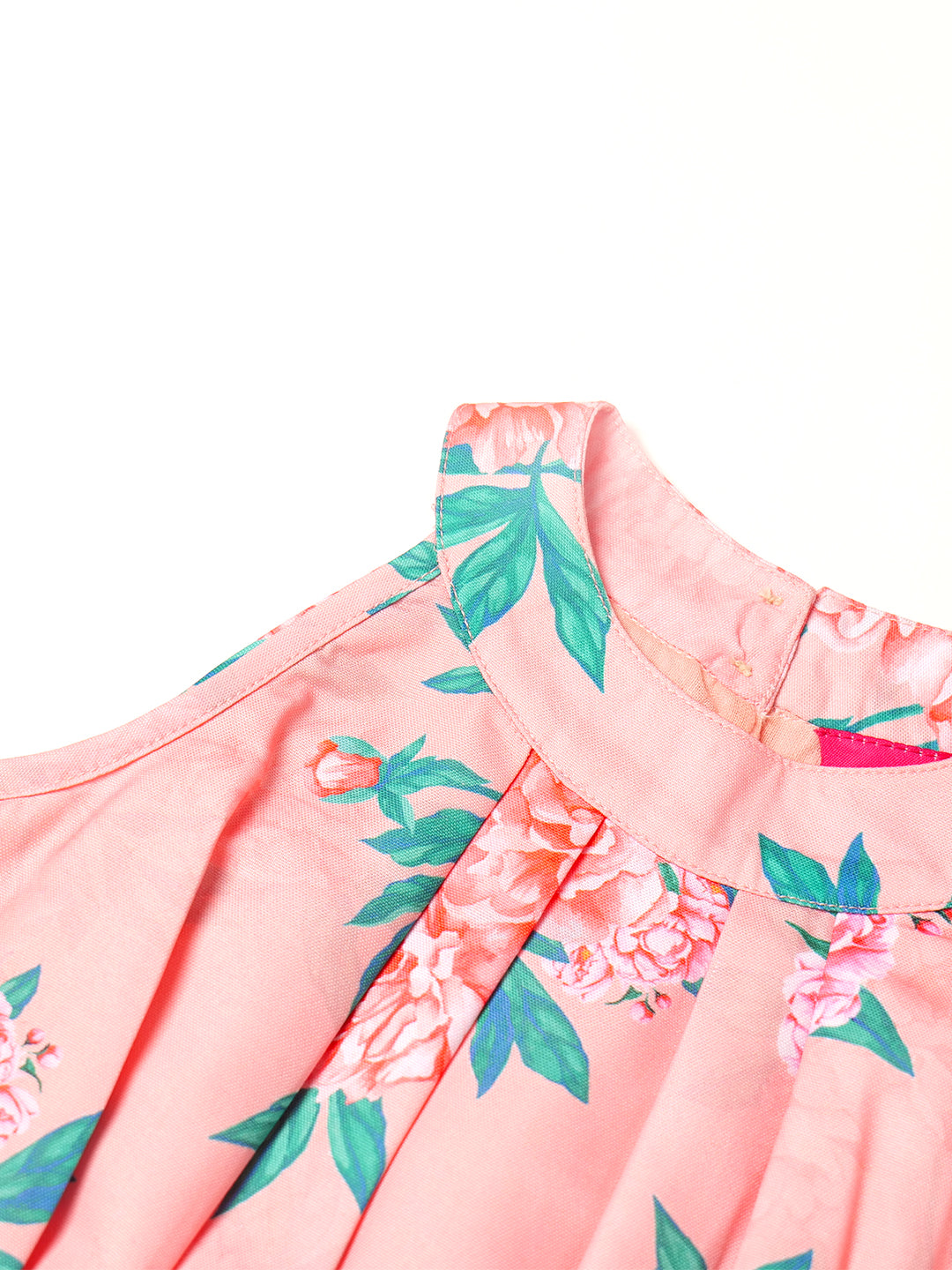 2-Piece Peach Rayon Co-Ord Set (S25002202)