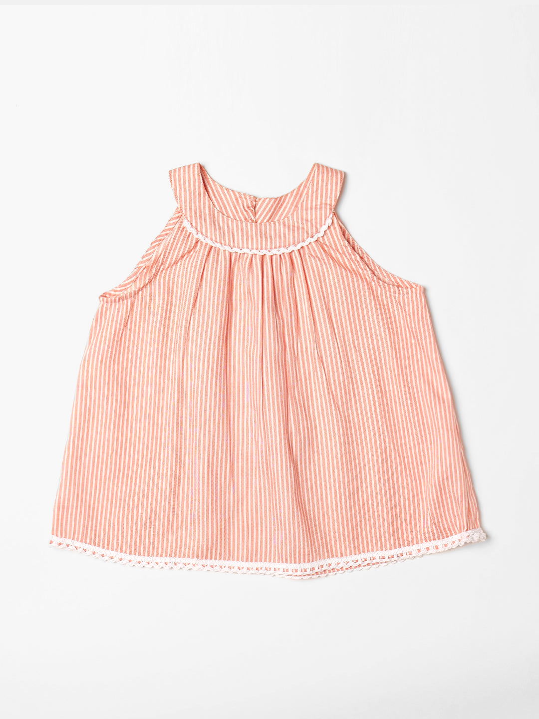 Pspeaches 2-Piece Peach Color Cotton Top & Shorts Set (S25005204)