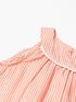 Pspeaches 2-Piece Peach Color Cotton Top & Shorts Set (S25005204)
