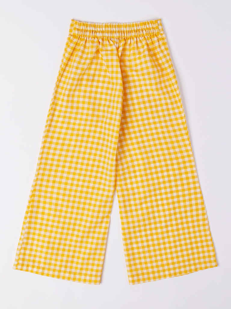 2-Piece Mustard Cotton Co-Ord Set (S25008707)