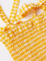 2-Piece Mustard Cotton Co-Ord Set (S25008707)