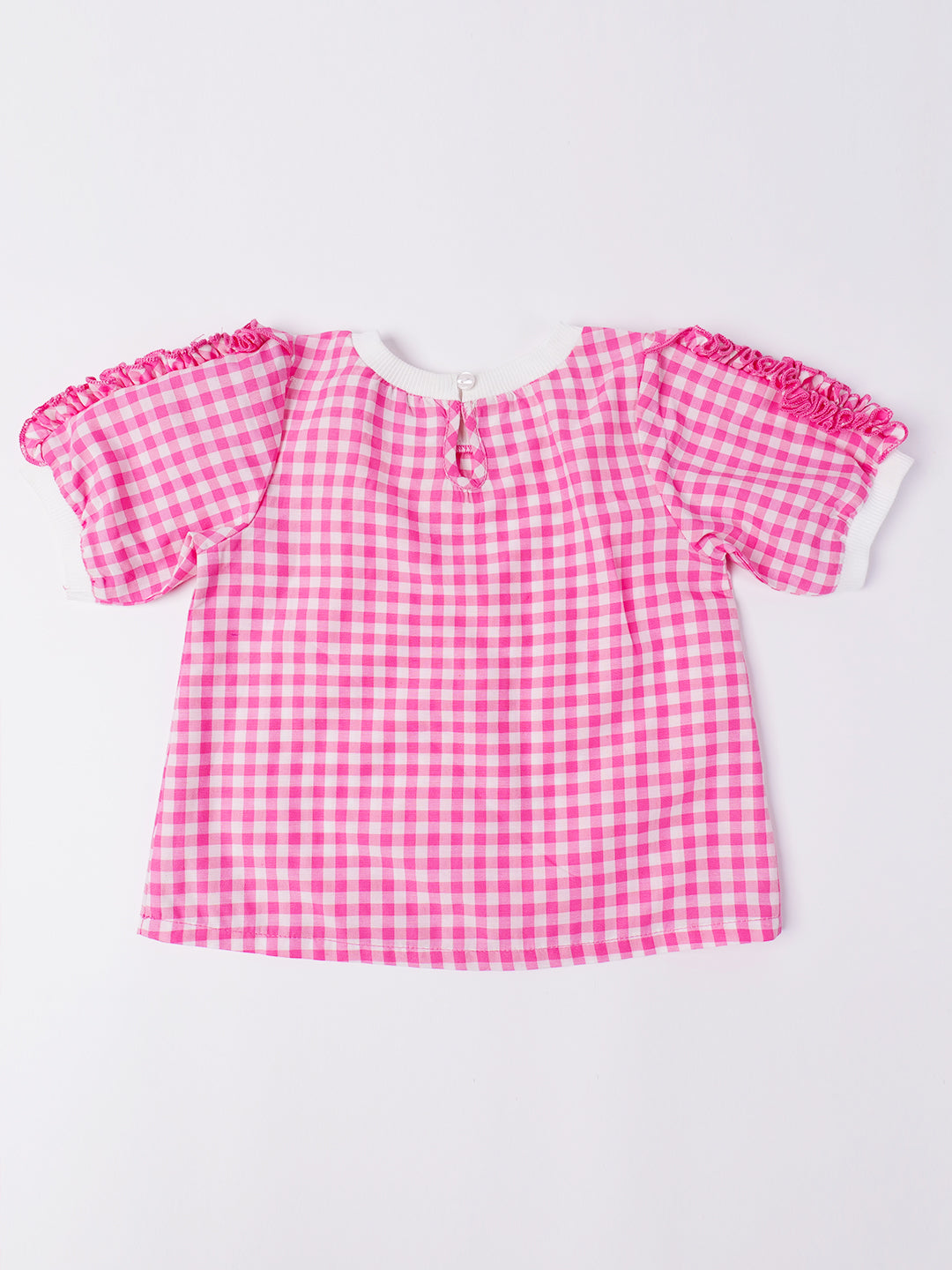 2-Piece Pink Cotton Co-Ord Set (S25009009)
