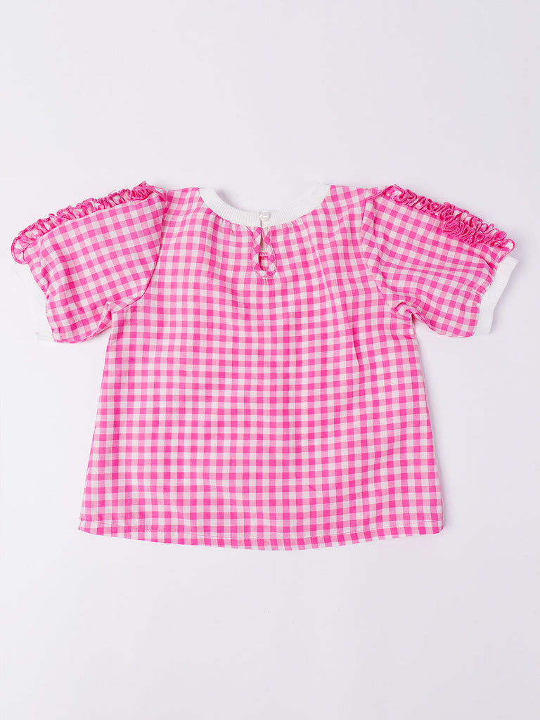 2-Piece Pink Cotton Co-Ord Set (S25009009)