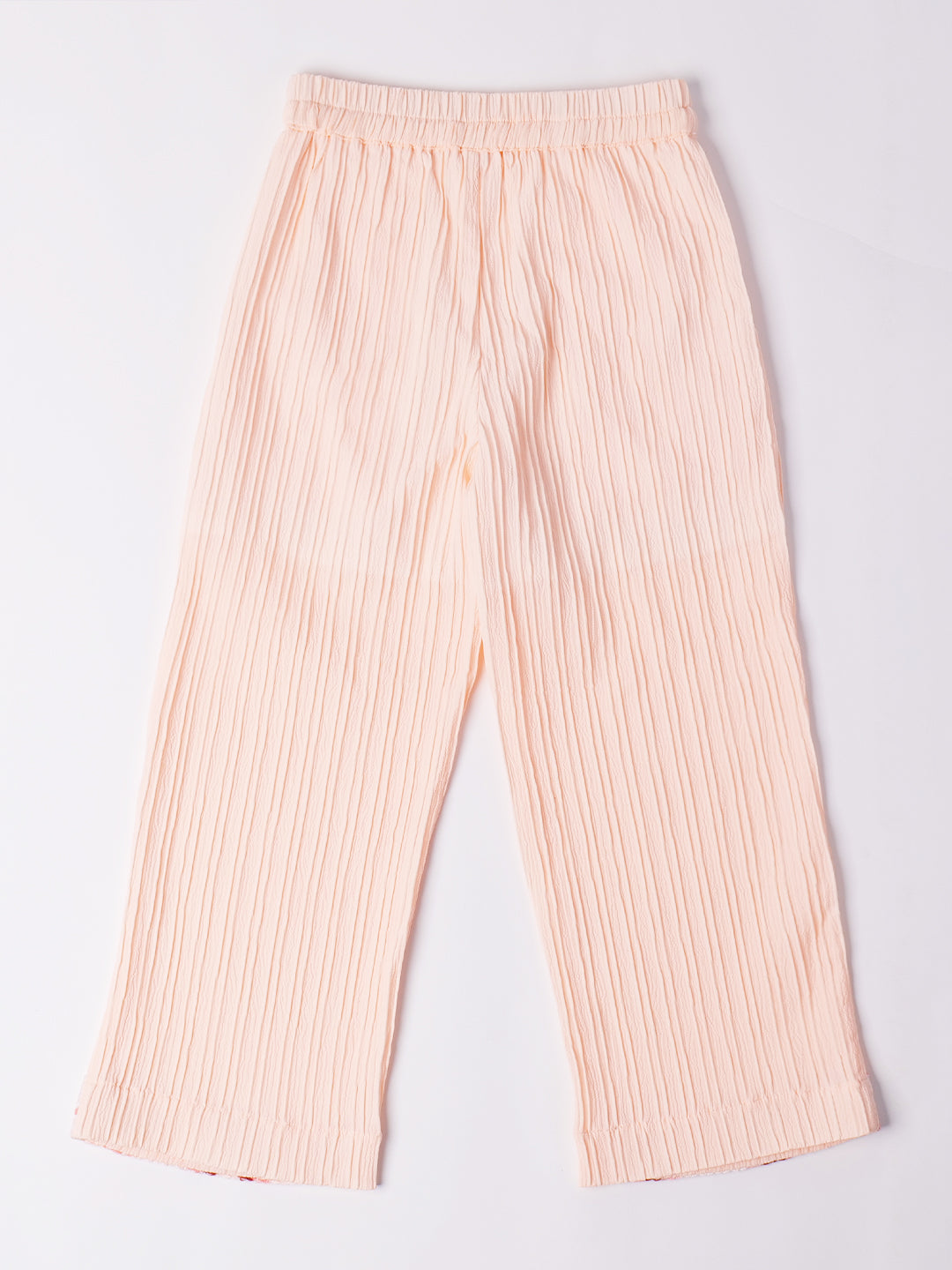 2-Piece Peach Crosia Co-Ord Set (S25009210)
