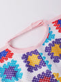 2-Piece Multi-Colour Crosia Co-Ord Set (S25009311)
