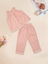Pspeaches 2-Piece Peach Color Cotton Top & Pant Set (S25023715)