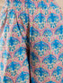 Pspeaches Girls Cotton 3/4th Sleeves Sweetheart Neck Gota Pati Embellished Lehenga Choli Set with Dupatta for Girls (SHA-FIROZIMAGENTAMAGZI)