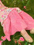 Girls Floral Printed Regular Pure Cotton Kurta with Sharara & Dupatta (SHA-MAGENTALEHERIYA)