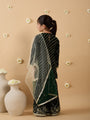 Bottle Green Georgette Sharara Set With Dupatta (Sha25015111)