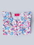 Multicolor Printed Cotton Top And Skirt Set (Sk25017811)