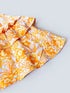 Pspeaches 2-Piece Orange Color Rayon Top & Skirt Set (SK25020013)