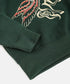 Pspeaches Girls Green Unicorn Printed Sweatshirt (SW-GREEN UNICORN)
