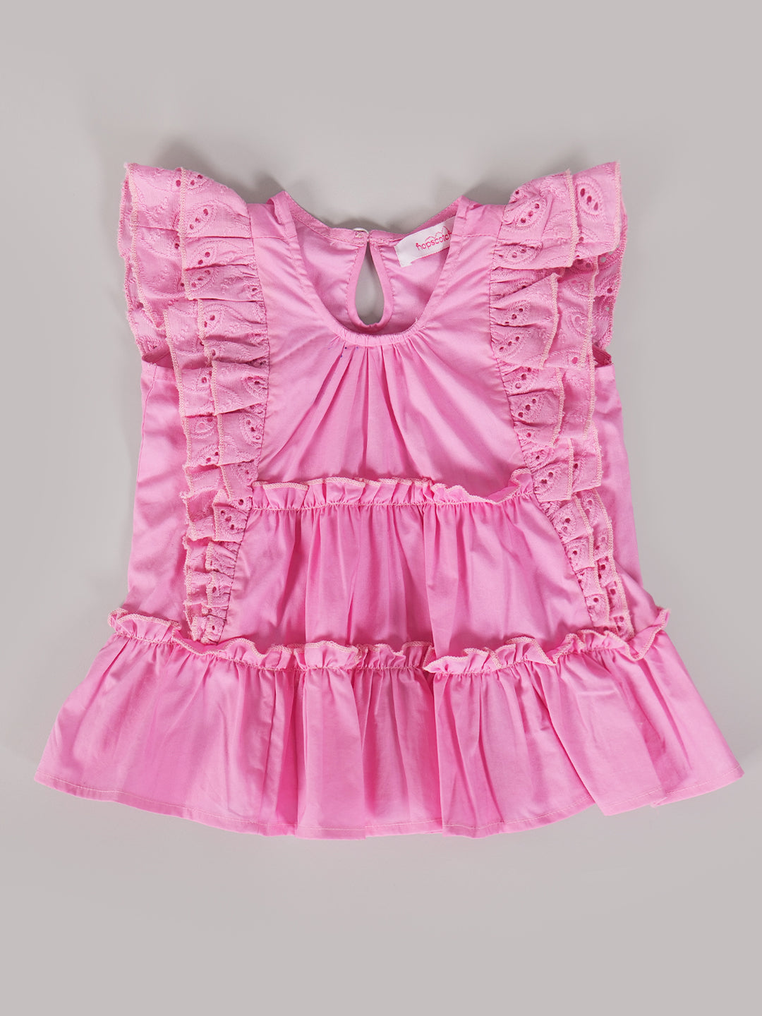 Pspeaches 2-Piece Purple Cotton Top & Short Set (T25005102)