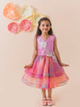 Floral Net Dress (d-rainbow)