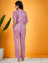 Girls V-Neck Basic Jumpsuit (j-purshimmer)