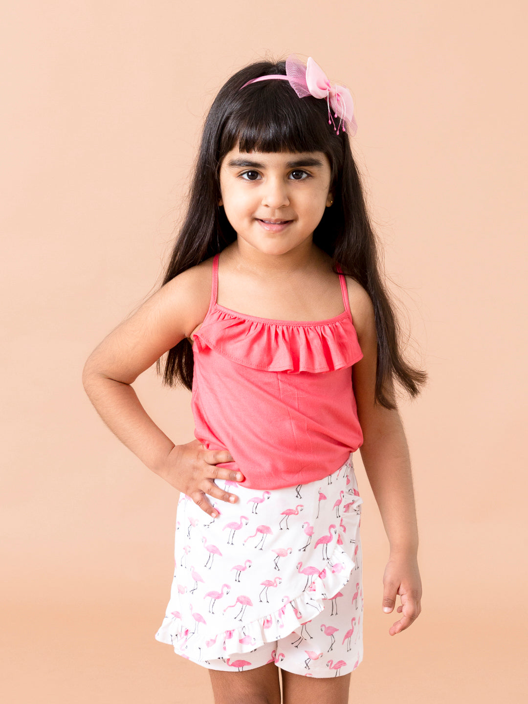 Pspeaches Sh-Flamingo Shorts Set (SH-FLAMINGO)