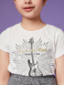 Girls Pure Cotton Top With Checked Skirt slip-on closure Round Neck Short Sleeves Top & Skirt (sk-blackcheck)