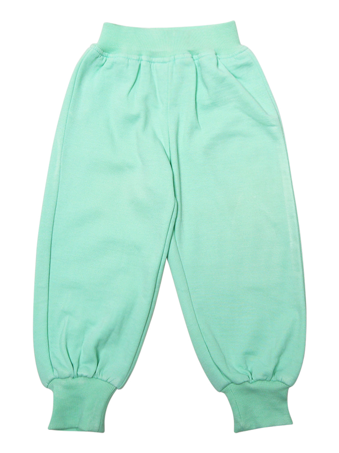 Pspeaches Girls Printed Top With Pyjamas (TS-GREEN)