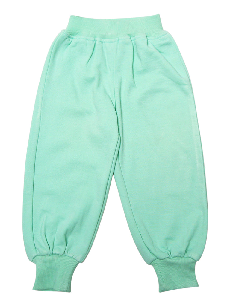 Pspeaches Girls Printed Top With Pyjamas (TS-GREEN)
