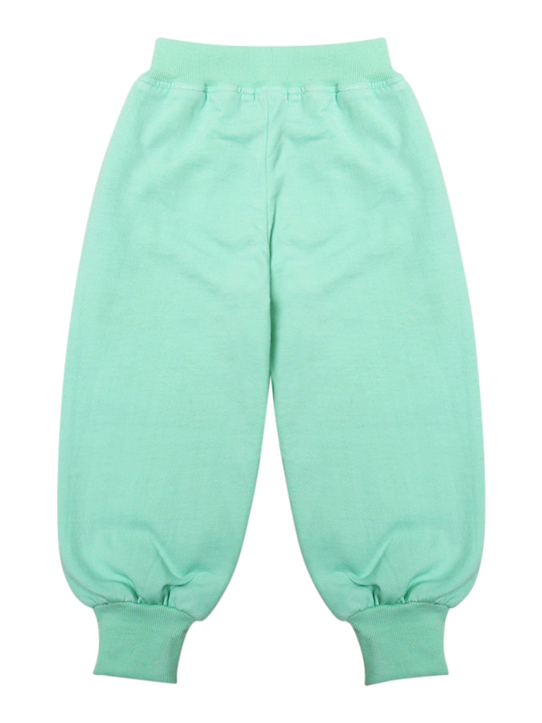Pspeaches Girls Printed Top With Pyjamas (TS-GREEN)