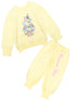Pspeaches Girls Printed T-Shirt With Pyjamas (TS-LEMON)