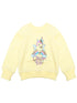 Pspeaches Girls Printed T-Shirt With Pyjamas (TS-LEMON)