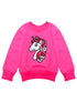 Pspeaches Girls Embellished Top With Pyjamas (TS-MAJENTA)