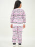 Graphic Printed Fleece Tracksuits (ts-pinkycat)